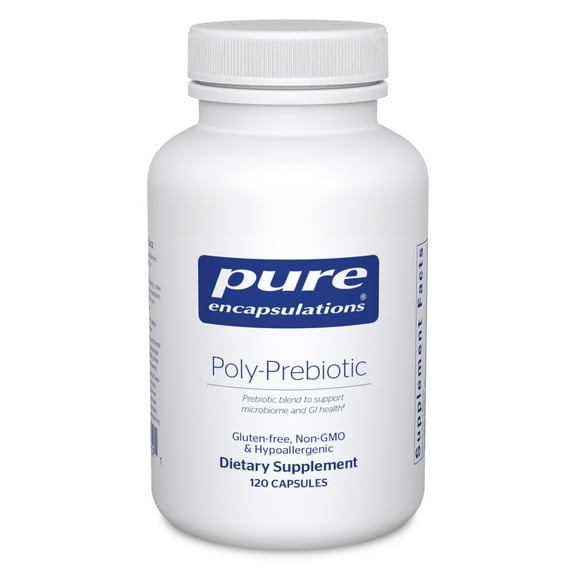 Pure Encapsulations Poly-Prebiotic | Prebiotic Blend to Support the Microbiome and GI Health | 120 Capsules*