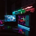 thumbnail image 4 of Yescom APP Control WiFi Hexagon LED Light Kit 14 Blocks & Base w/Alexa Google Home Game Room Decoration, 4 of 7