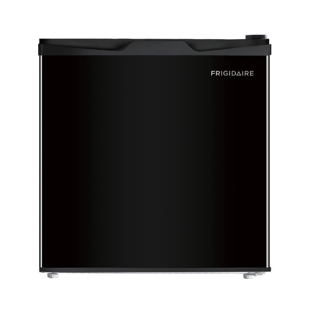Frigidaire 1.6 Cu. ft. Compact Refrigerator with Freezer Compartment, Black Mini Fridge for Bedroom, Dorm, Office, Apartment