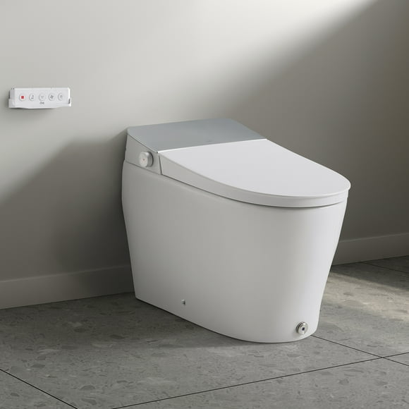 OVE Decors Clarke Dual-Flush Hands-Free Smart Bidet Toilet with Built-in Tank