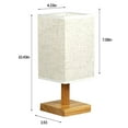 Small Table Lamp for Bedroom, 3 Way Dimmable Lamp, 2024 New Bedside