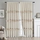 thumbnail image 1 of HIG Cortinas Opacas Uptown con Estampado Geométrico Liso en Color Camello Moderno, 137 x 213 Cm (2 Paneles), 1 of 8