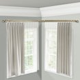 thumbnail image 4 of 3/4" Dia Adjustable Corner Window Double Curtain Rod 120 to 170" (each side) in Antique Brass with Ludmila Finials,(4790-994-CR), 4 of 4