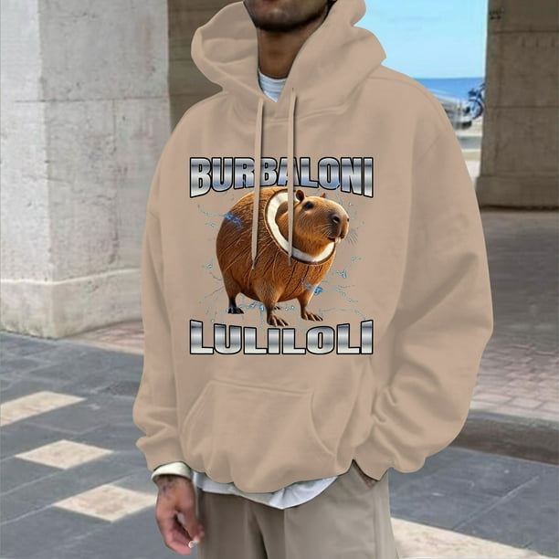 WILLBEST Sudaderas con Capucha y Sudaderas para Hombre, Jersey Clásico De Mitología China con Tela y Diseño Cómodos para Uso Informal Grande