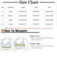 thumbnail image 3 of Womens Sports Bras Sports Fitness Bra Yoga Running Bra Dry Wicking Bra Wireless Bra Gray S, 3 of 4