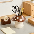 thumbnail image 6 of Cute Mushroom Pen Holder, Desktop Organizer for Students and Offices, Multifunctional Storage Box, 6 of 6