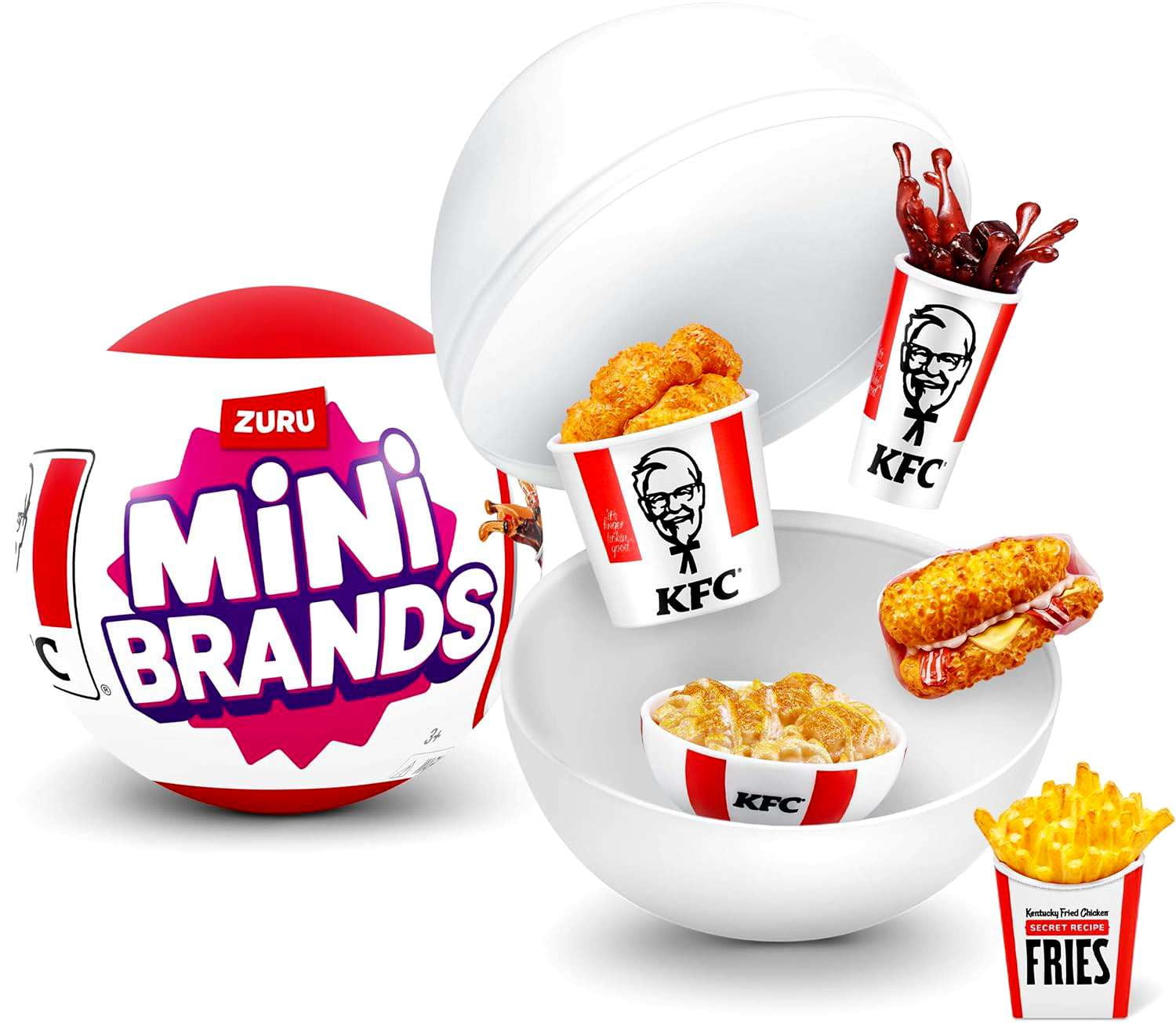 5 Surprise Mini Brands! KFC Mystery Box (21 Packs)
