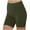Army Green, variant on Simua Summer Biker Yoga Shorts Women, High Waisted Tummy Control Workout Gym Cotton Running Short with Pocket