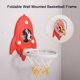thumbnail image 1 of Mini Basketball Hoop Sucker Wall Mounted Cartoon Rocket Basketball Board Space Dream Shoot A Basket Case With Ball heqiyong LED, 1 of 2
