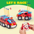 thumbnail image 2 of Joyfy Remote Control Car for Kids, Cartoon Race Car Toy for Boys, Toddlers Easter Basket Stuffers and Birthday Gift, 2 of 8