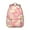 Rose-gold-1, variant on "Floral Pattern Backpack with Sunflowers - Trendy Wildflower Printed School Bag for Women, Roomy College Backpack with Multiple Pockets and Laptop Sleeve"