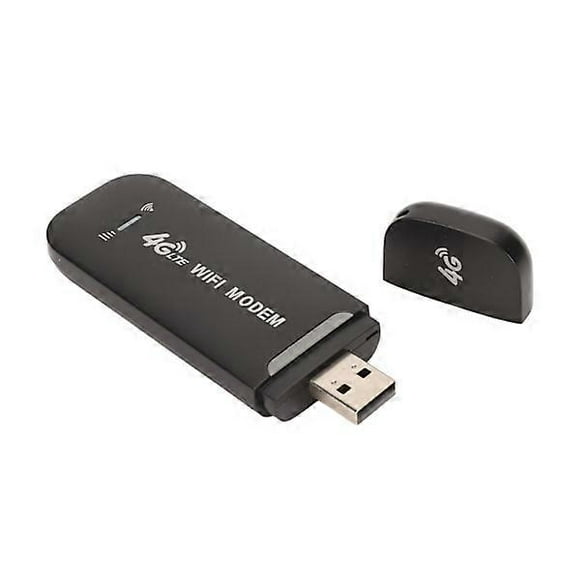 4G LTE USB WiFi Router 150 Mbps Support 10 Users Portable WiFi Modem for Laptop Tablet Black