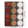 thumbnail image 6 of Shatterproof Christmas Ornaments, 12 Pack Painted Christmas Ball Set Tree Pendant Decoration Ornaments, 6 of 7