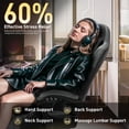 thumbnail image 4 of HLDIRECT Ergonomic High Back Gaming Chair with Pocket Spring Cushion, Game Chair with Footrest & Lumbar Massage, Gamer Chair, Computer Chair for Adults, Black & Gray, 4 of 8