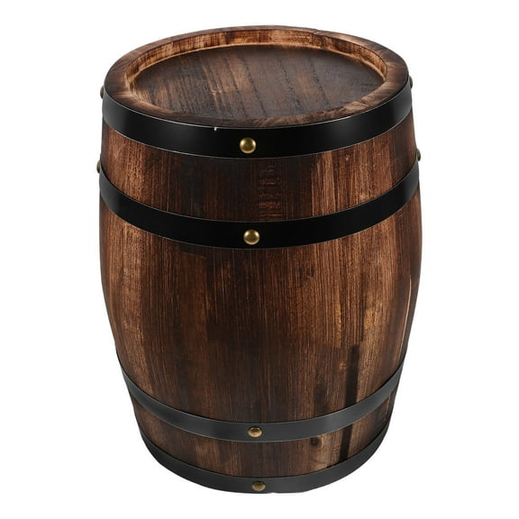 WHAMVOX Vintage Style Decorative Wooden Wine Flowerpot Planter for Beer, Home, Garden, 27x18x18 cm