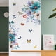 thumbnail image 3 of Calcomanía de pared Flores coloridas Mariposas JAMW Sencillez, 3 of 5