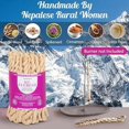 thumbnail image 3 of Lamatar1 Natural Sandalwood Rope Incense, 4 Inches Long/45 Ropes In Bundle, Handmade In Nepal, 3 of 9