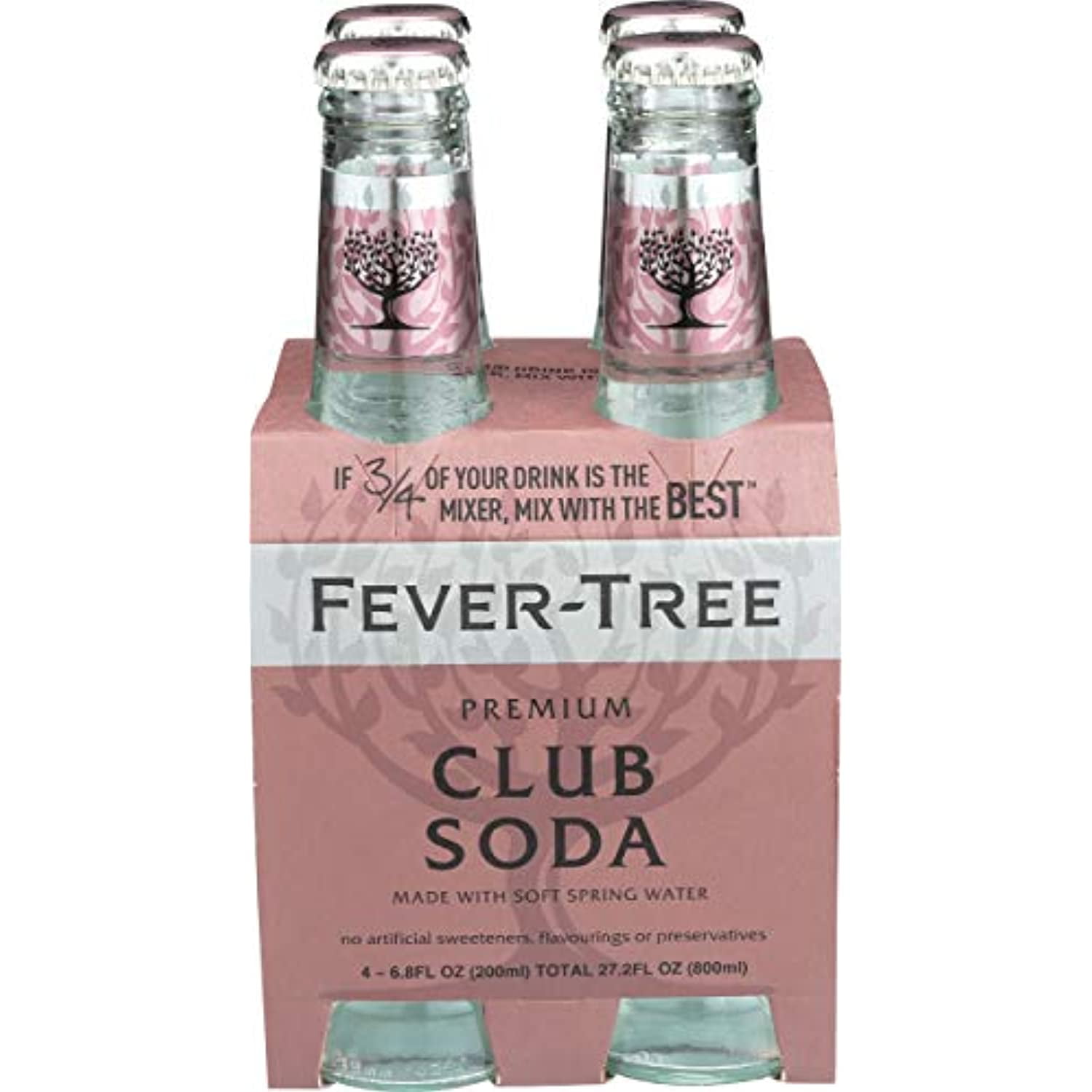 Fever-Tree Club Soda, 4-Pack