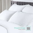 thumbnail image 4 of Nestl Queen Pillows for Bed 2 Pack, Down Alternative Cooling Gel Bed Pillows, 20" x 28", 4 of 8