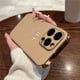 thumbnail image 3 of Funda de piel de cordero de lujo con revestimiento para iPhone 16, 15, 14, 13, 12, 11 Pro Max, personalizada, con iniciales y nombre, 16, 15 Pro, 3 of 5