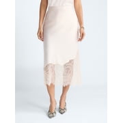 Devil Wears Prada Scoop Collection Women's and Women's Plus Maxi Lace Skirt, Sizes XS-4X