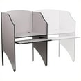 thumbnail image 1 of Scranton & Co Starter Study Carrel in Nebula Grey, 1 of 1