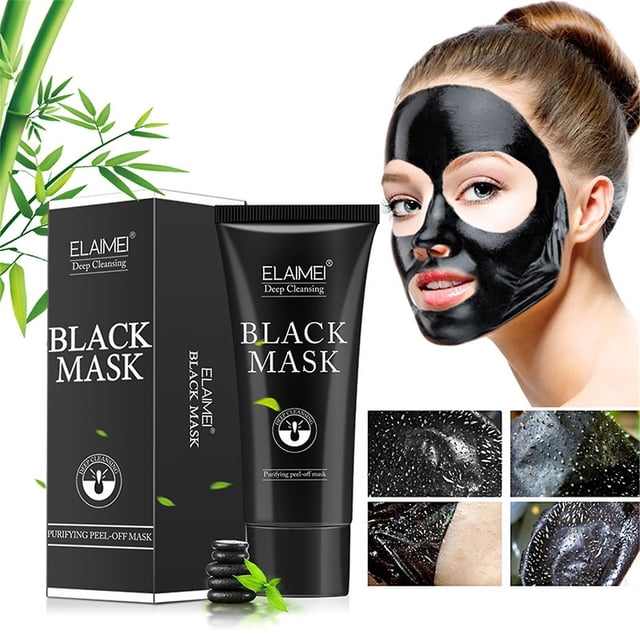 Máscara para puntos negros HUOGUO Máscara nasal desprendible de 60 ml para controlar el acné