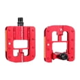 thumbnail image 2 of S SERENABLE Pédales de Vélo de Montagne Antidérapantes Légères en Alliage d'Aluminium Rouges, 2 of 9