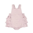 thumbnail image 4 of Modern Moments By Gerber Baby Girl Sleeveless Ruffle Romper (0/3 Months - 24 Months), 4 of 9