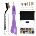 thumbnail image 1 of Applicateur de Hotfix pour Bricolage, Kit d'Outils de Réglage de Baguettes en Strass avec Pince en Acier Inoxydable, Ramasse-Rides, Brosse de Nettoyage, Boîte de Rangement pour Créations Personnalisables, 1 of 5
