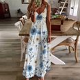 thumbnail image 3 of Floral Colorful Flower Fine Art Sleeveless Dress Summer Dress Woman 2025, 3 of 7