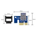 thumbnail image 4 of Ndcxsfigh 10 Piezas PCIE Riser Card Retainer Vertical Mount Locker para Tarjeta Video (negro), 4 of 7