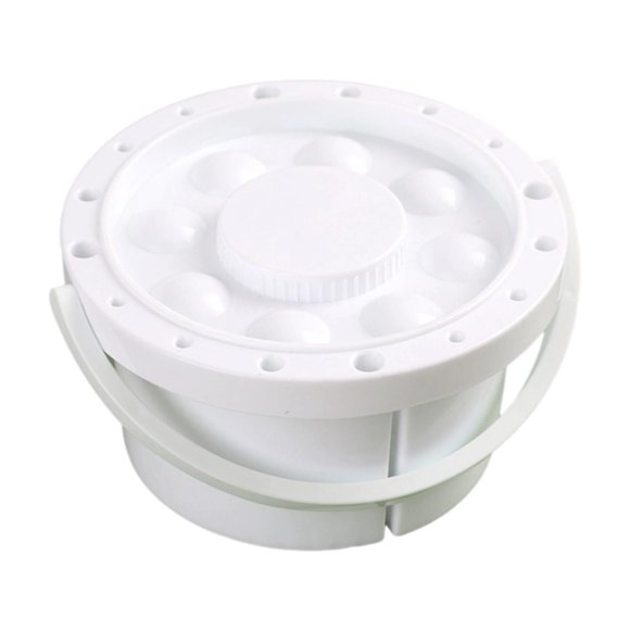 Limpiador de pinceles, vaso limpiador de pinceles, suministros portátiles para pintura acrílica, acuarela y pinturas a base de agua.