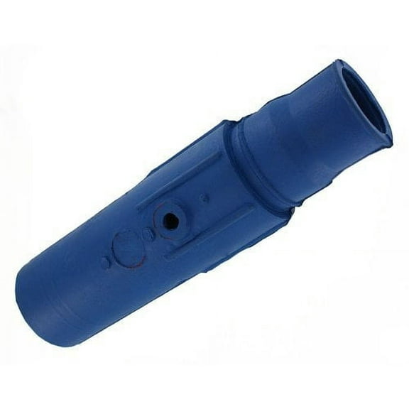 Leviton 17D22-B Blue 17 Series Male Double Set Screw Detachable Cam-Type Plug