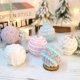 thumbnail image 4 of 3 bolas de espuma de 8 cm para Navidad, colgantes irrompibles, macarrones, adornos colgantes para árbol de Navidad, decoración reutilizable para fiestas, regalos de Año Nuevo, 4 of 5