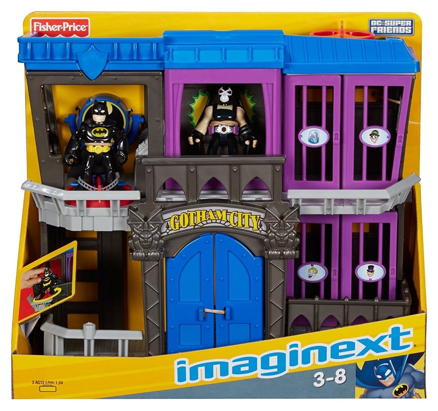 Fisher-Price Imaginext DC Super Friends, Gotham City Jail - 3