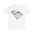 thumbnail image 2 of South Carolina State Map Unisex Shirt, South Carolina Souvenir Gift, 2 of 4