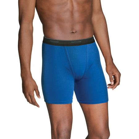 Big Men's Dual Defense Support Pouch Assorted Boxer Briefs, Size 2XL, 4 (Best Mens Underwear For Support)