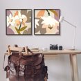 thumbnail image 3 of Stupell Industries Modern Geometric Orchids Botanical & Floral Painting Black Framed Art Print Wall Art, 24 x 24, Set of 2, 3 of 10