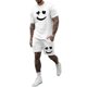 thumbnail image 5 of WILLBEST Pantalones Cortos Deportivos para Hombre, Informales, de Verano, Holgados, Cómodos, Transpirables, para Exteriores, con Camisetas, 5 of 5