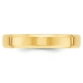 thumbnail image 3 of Primal Gold 14 Karat Yellow Gold 4mm Beveled Edge Comfort Fit Band Size 14, 3 of 8