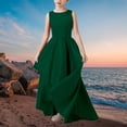 thumbnail image 6 of XXWXYD Little Juniors Girl Long Bridesmaid Dress Wedding Flower Girls Formal Pageant Par𝗍y Dresses Chiffon Sleeveless Princess Gown Evening Reception, 6 of 6