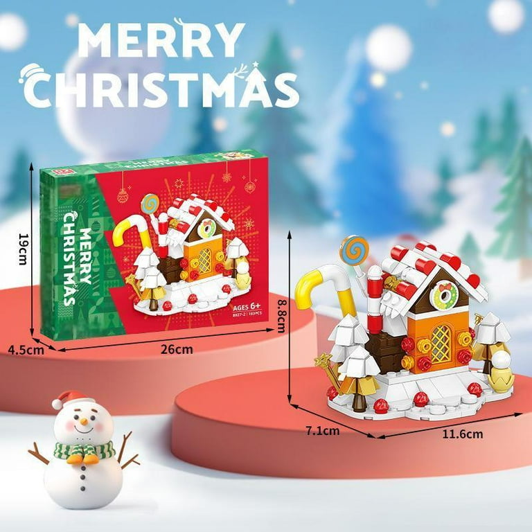 FareFlable Fun Christmas Building Blocks Set, Christmas Tree