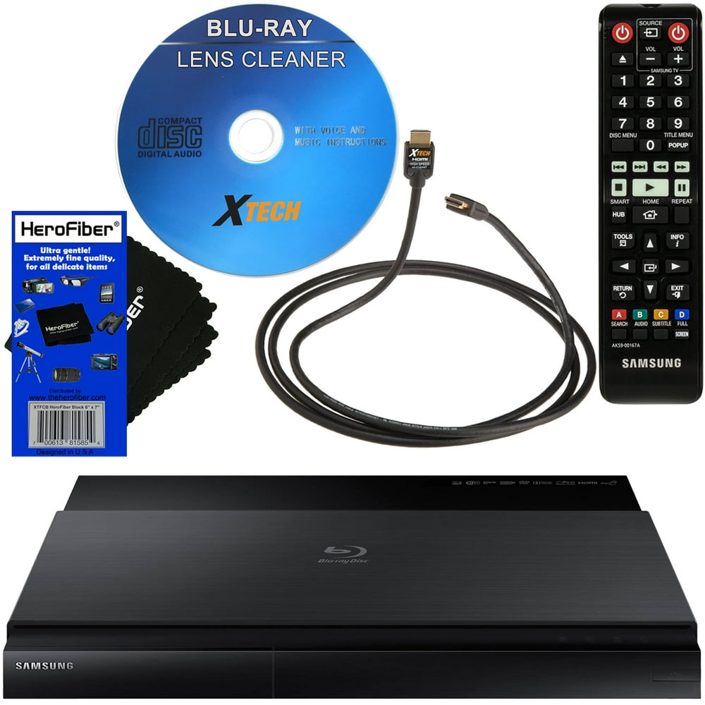 Samsung BDJ7500 3D 4K Upscaling Bluray Player with WiFi + Remote