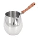 thumbnail image 5 of Mini Olla Calentadora De Leche, Sartén Calentadora De Mantequilla De Acero Inoxidable 304 Con De Madera Para El Hogar Al Aire Libre, 5 of 7