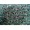 thumbnail image 4 of oneOone Cotton Silk Fabric Leaves & Floral Block Print Fabric BTY 42 Inch Wide, 4 of 4