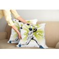 thumbnail image 2 of Ambesonne Sports Throw Pillow Cover 2 Pack, Pitcher Hits the Ball, 20", White Green, 2 of 7