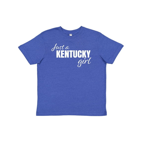 Inktastic Just a Kentucky Girl Born and Raised Youth T-Shirt