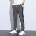 thumbnail image 4 of Futezty Men Big and Tall Trouser Summer Fall Long Pants Breathable Comfy Elastic Pockets Trouser, 4 of 4