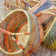 thumbnail image 2 of Kimberly, Allen 15x15 Gold Ornate Wood Framed with Double Matting Museum Art Print Titled - Basket Market 1, 2 of 4